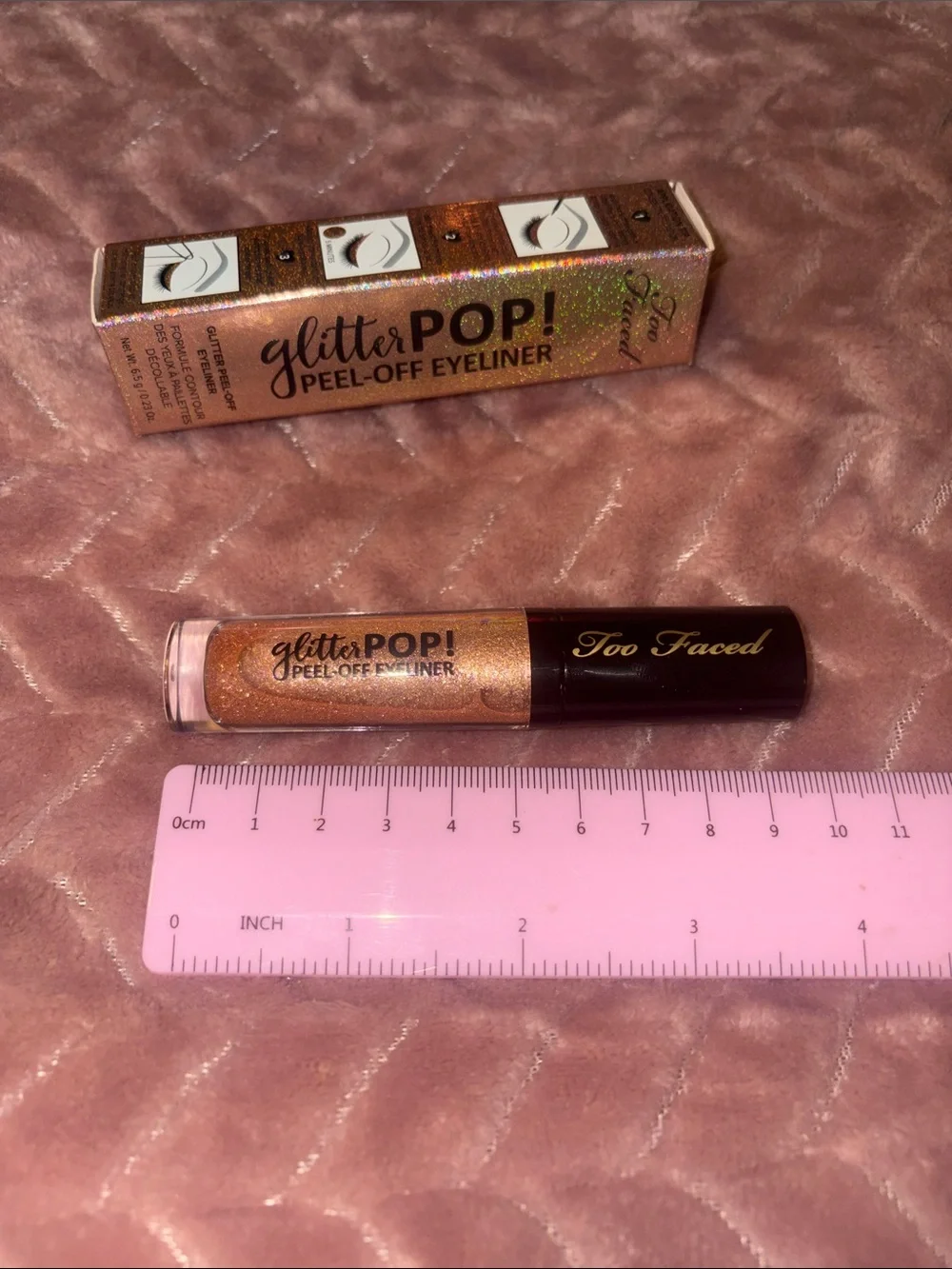 Too Faced Glitter POP Peel-Off Eyeliner ~ Discontinued